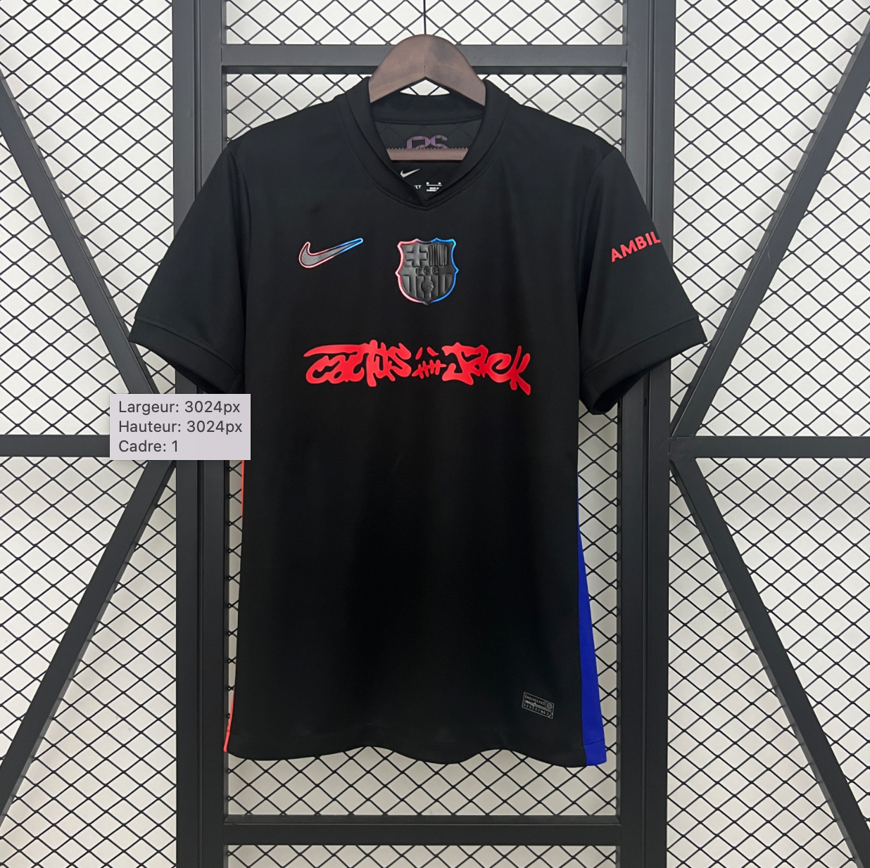 24/25 Barcelona away Travis Scott