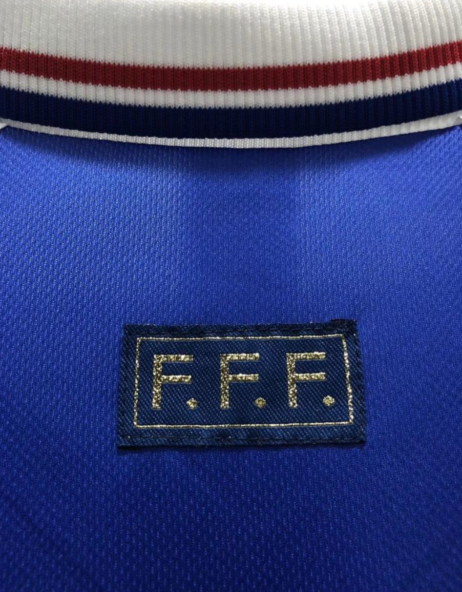 1998 Long Sleeve France Home/Patch