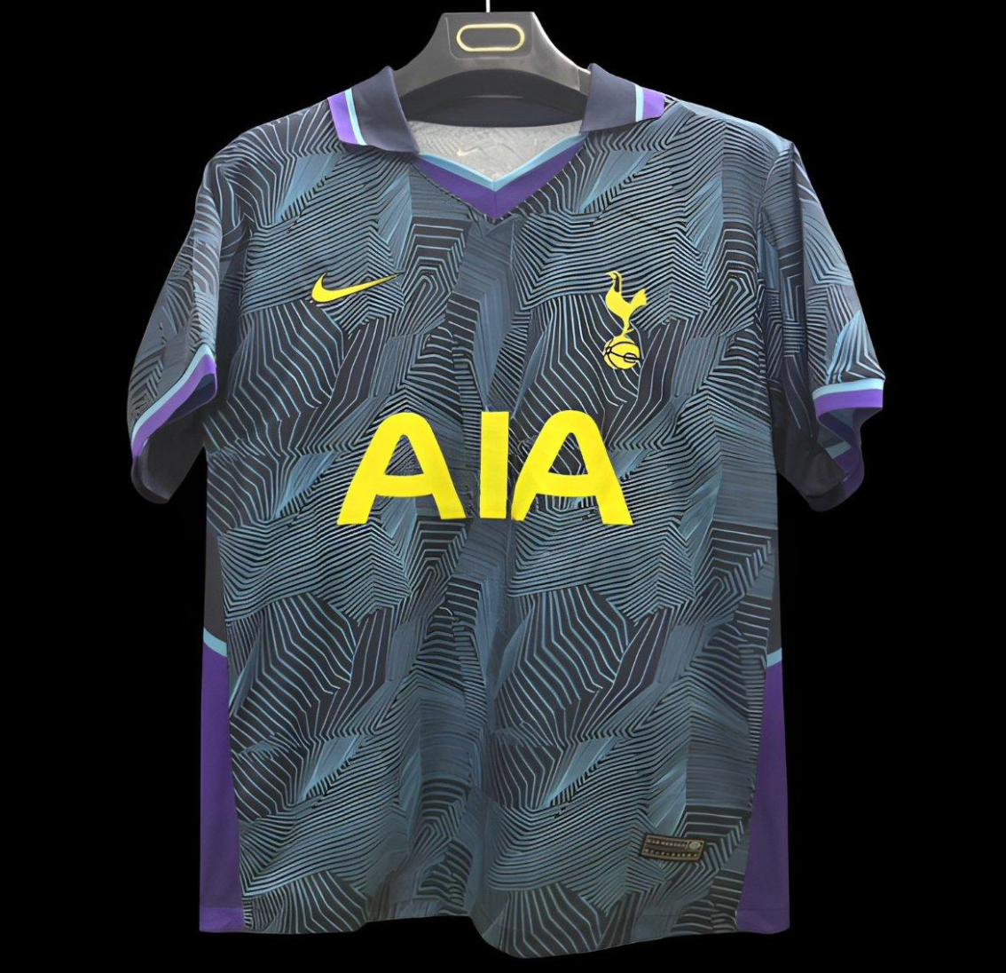 25/26 Tottenham Grey with Geometric Pattern