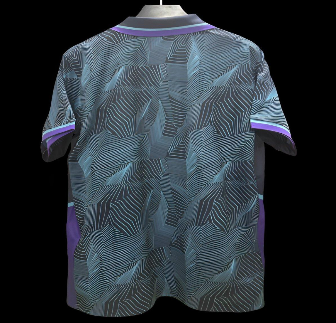 25/26 Tottenham Grey with Geometric Pattern
