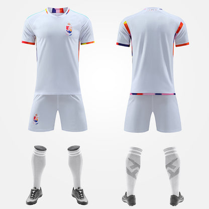 Ensemble de Maillots de Football –  Mexique , Belgique , Croatie (Domicile et Extérieur)