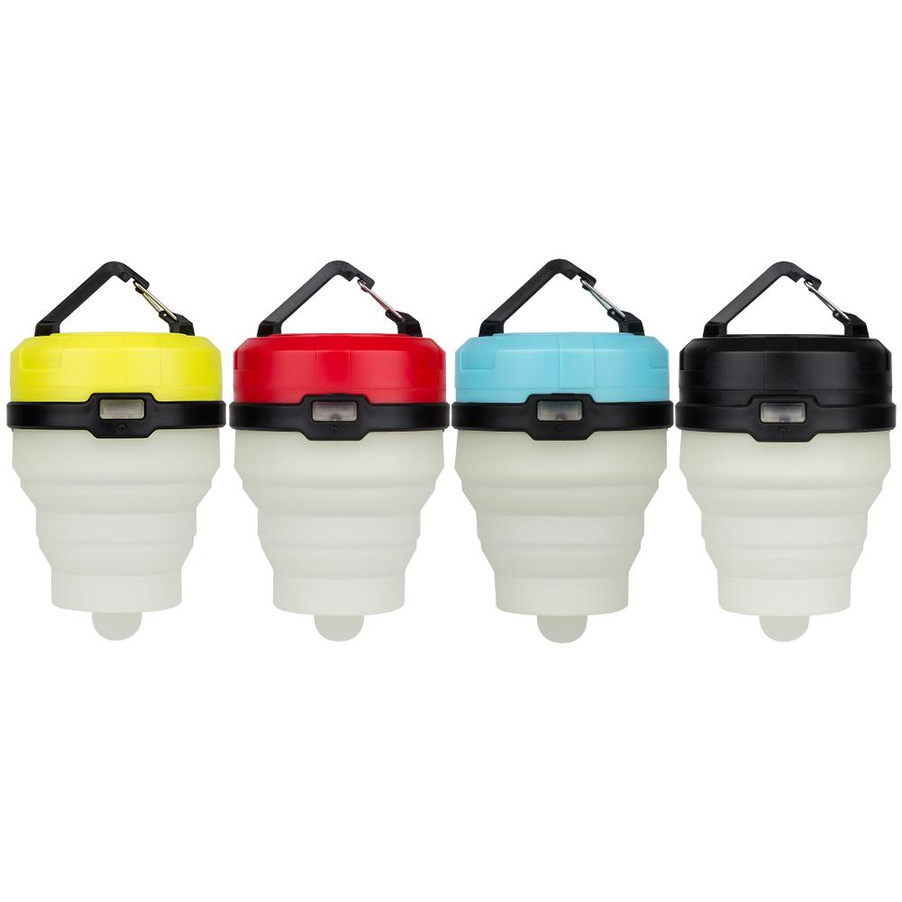 Lanterne de Camping Rétractable - Lampe LED Portable Multifonction