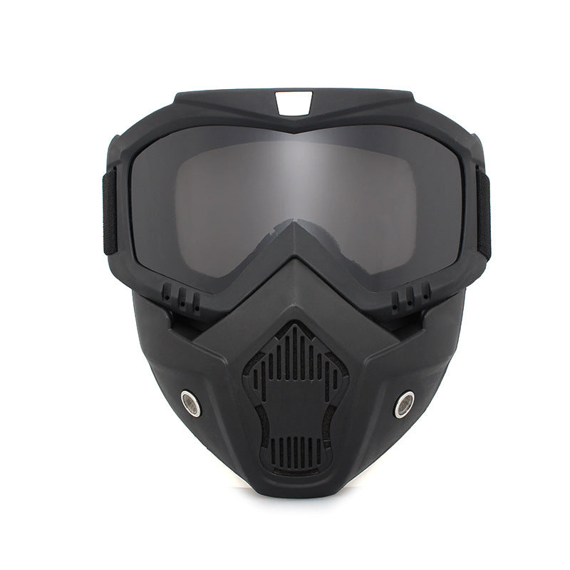 Masque de Protection Rétro Harley avec Lunettes Off-Road