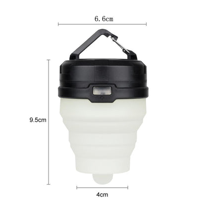 Lanterne de Camping Rétractable - Lampe LED Portable Multifonction