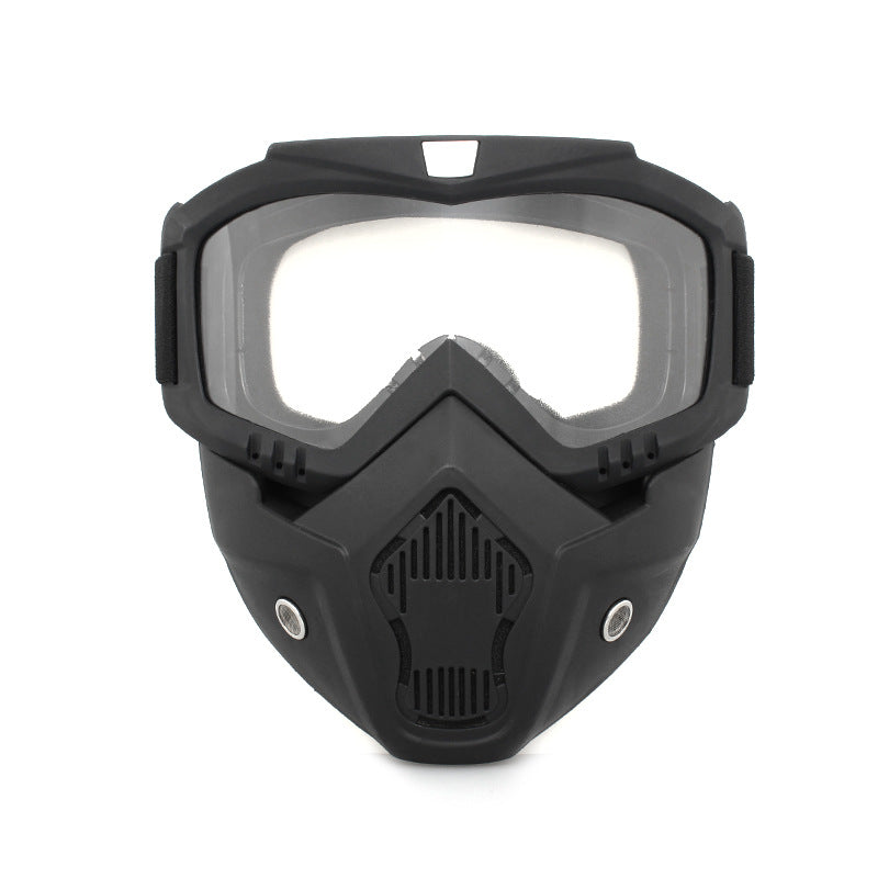 Masque de Protection Rétro Harley avec Lunettes Off-Road