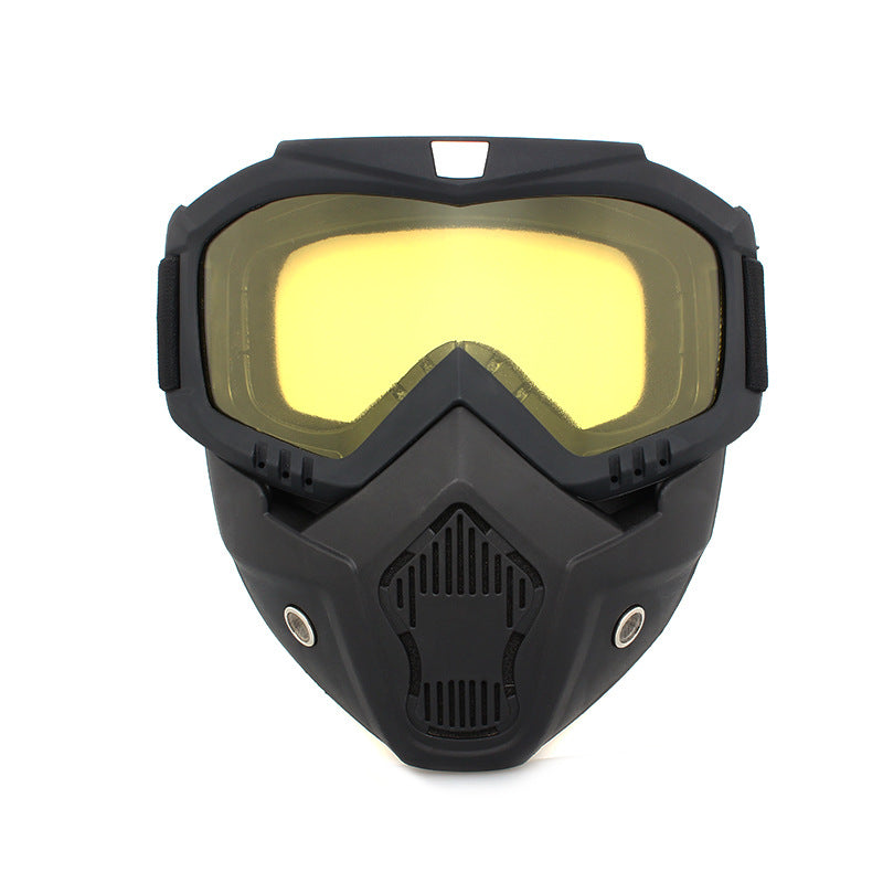 Masque de Protection Rétro Harley avec Lunettes Off-Road