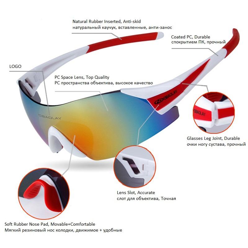 Lunettes de Sport Ski et Moto Multifonctions