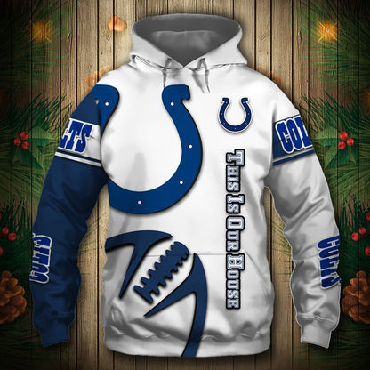 Sweatshirt Homme - Impression 3D NFL Équipes Officielles