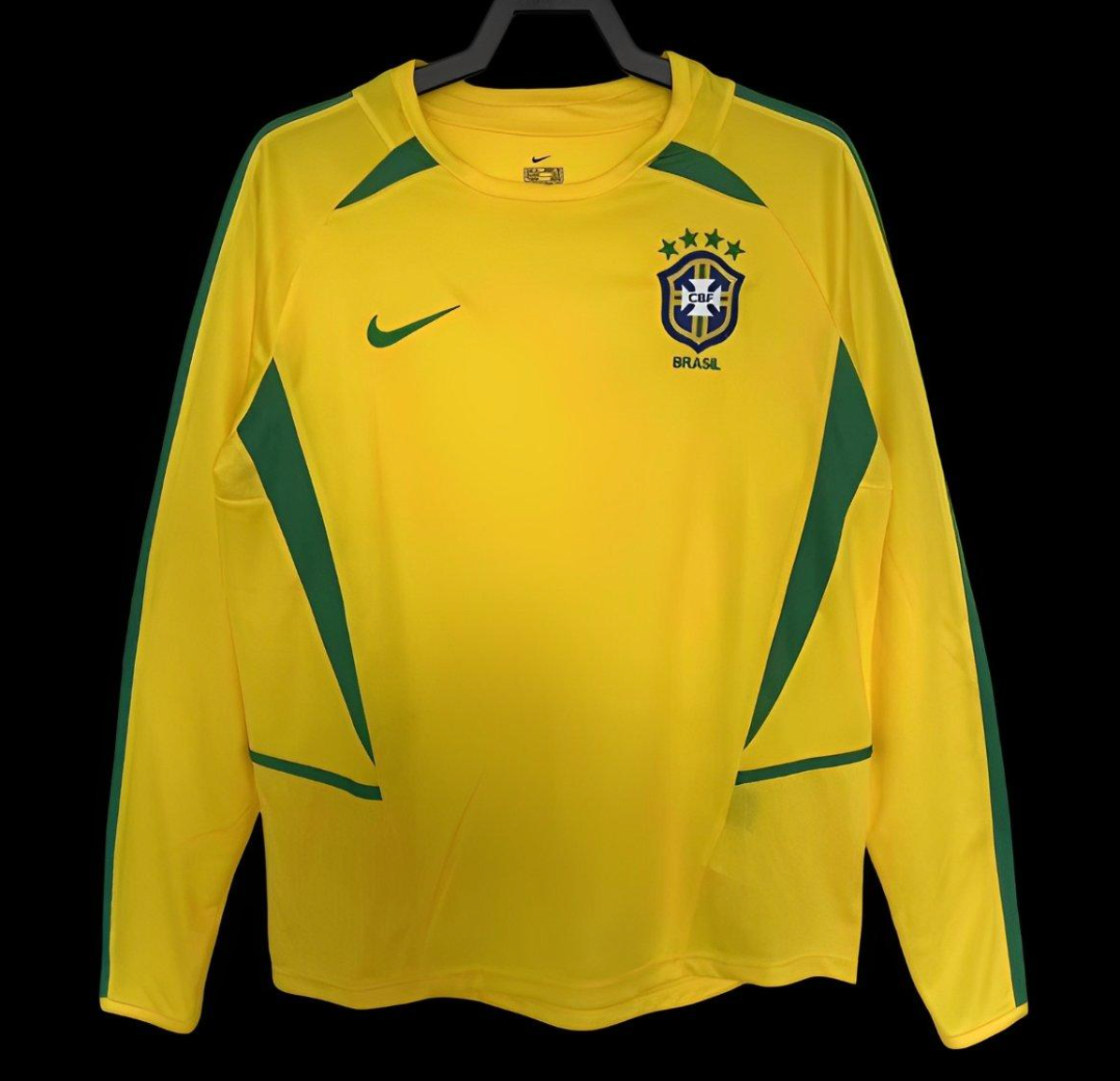2002 Brazil Home Long Sleeve