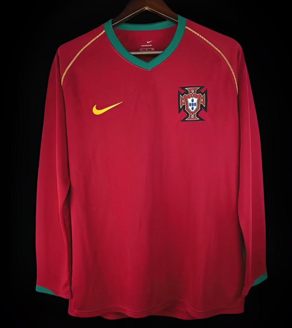 2006 Portugal Home Long Sleeve