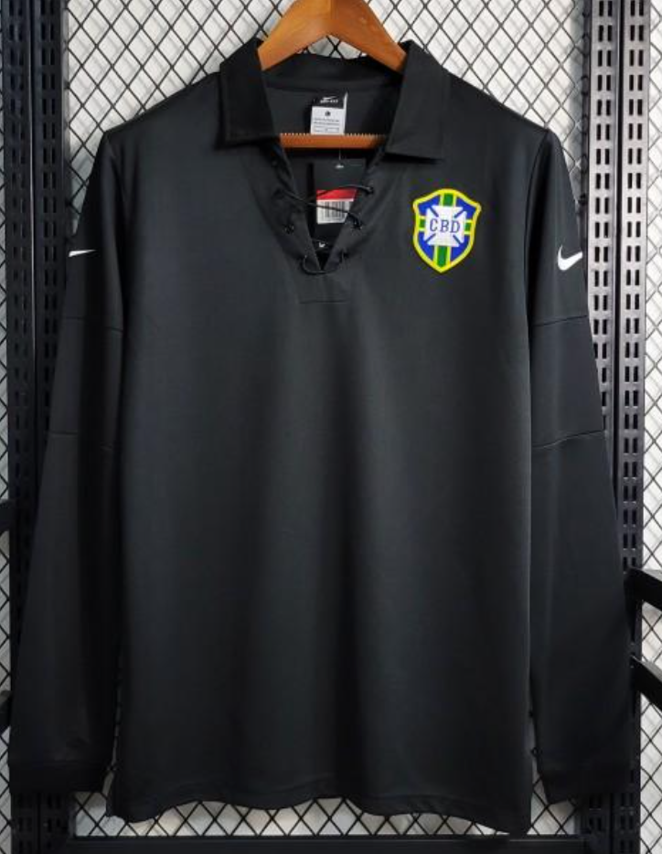 2004 Brazil Special Edition Black Long Sleeve