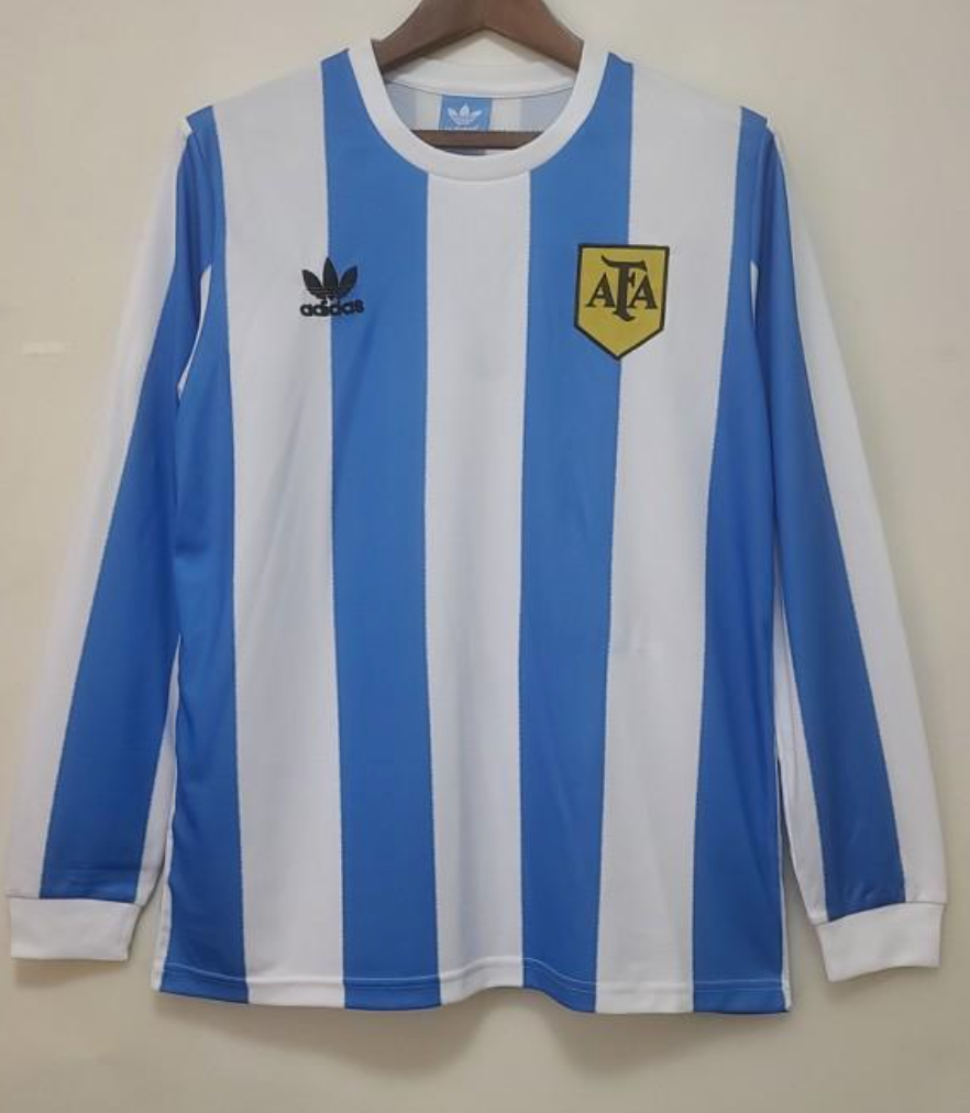1978 Argentina Home Long Sleeve