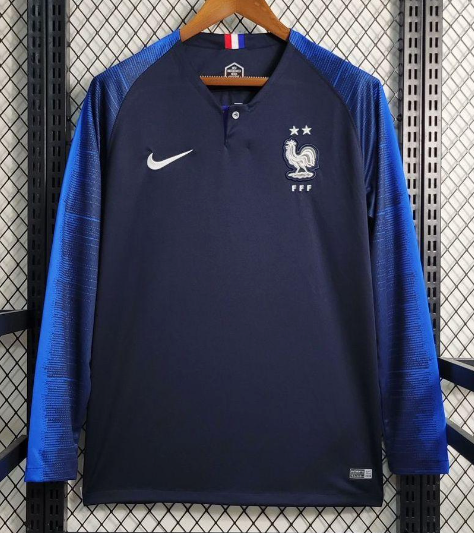 2018 France Home Long Sleeve