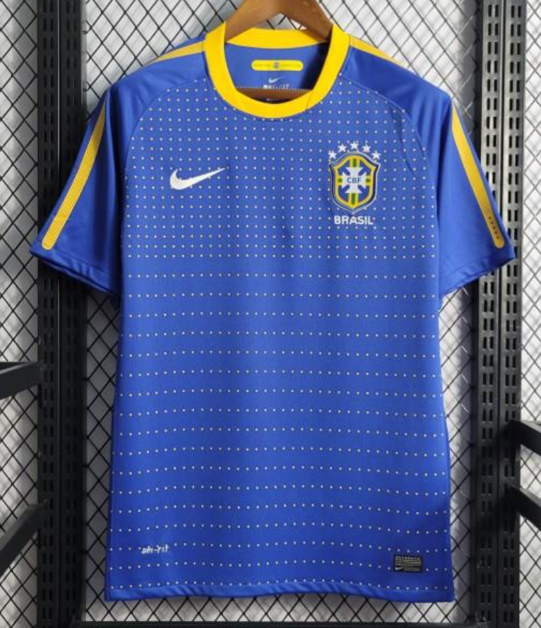 2010 Brazil Away Blue