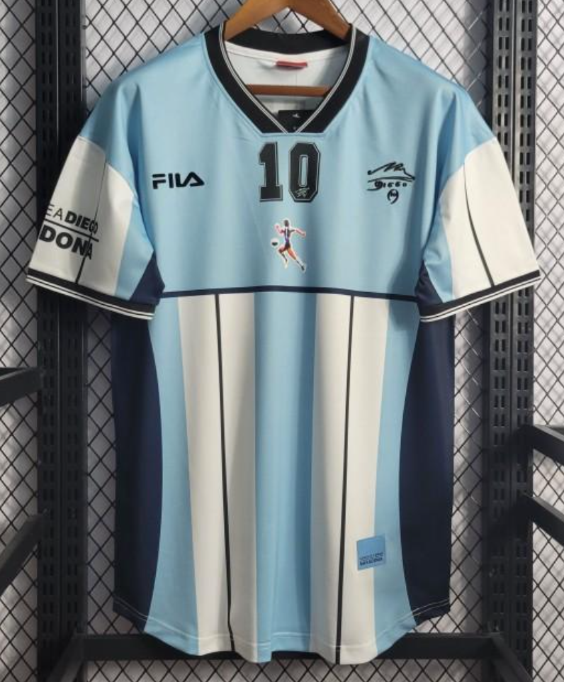 2001 Argentina MARADONA #10 Commemorative Edition