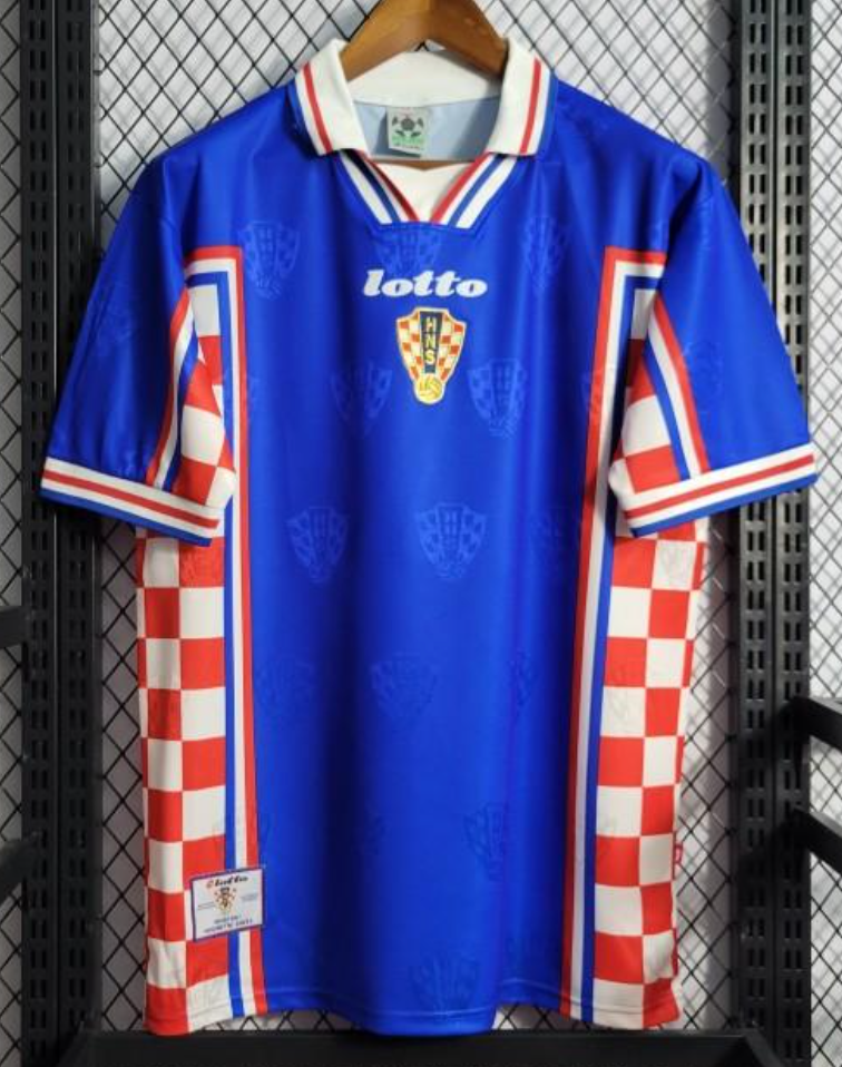 1998 Croatia Away Blue
