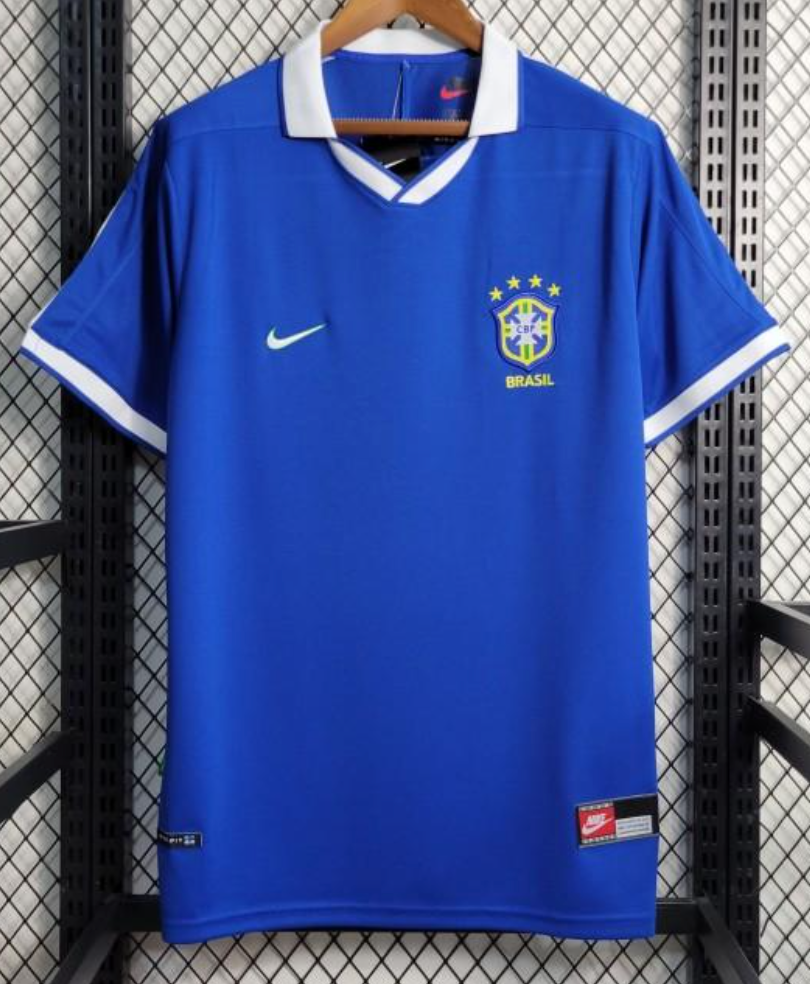 1997 Brazil Away Blue