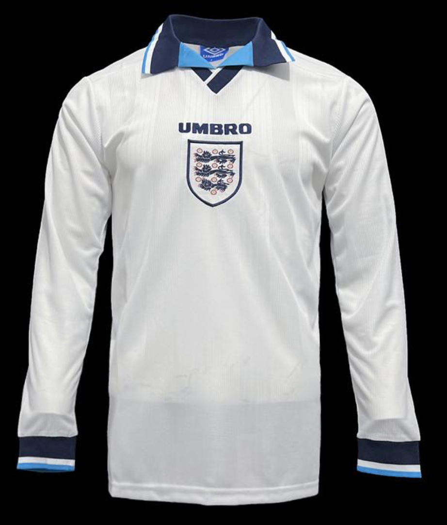1996 England Home Long Sleeve
