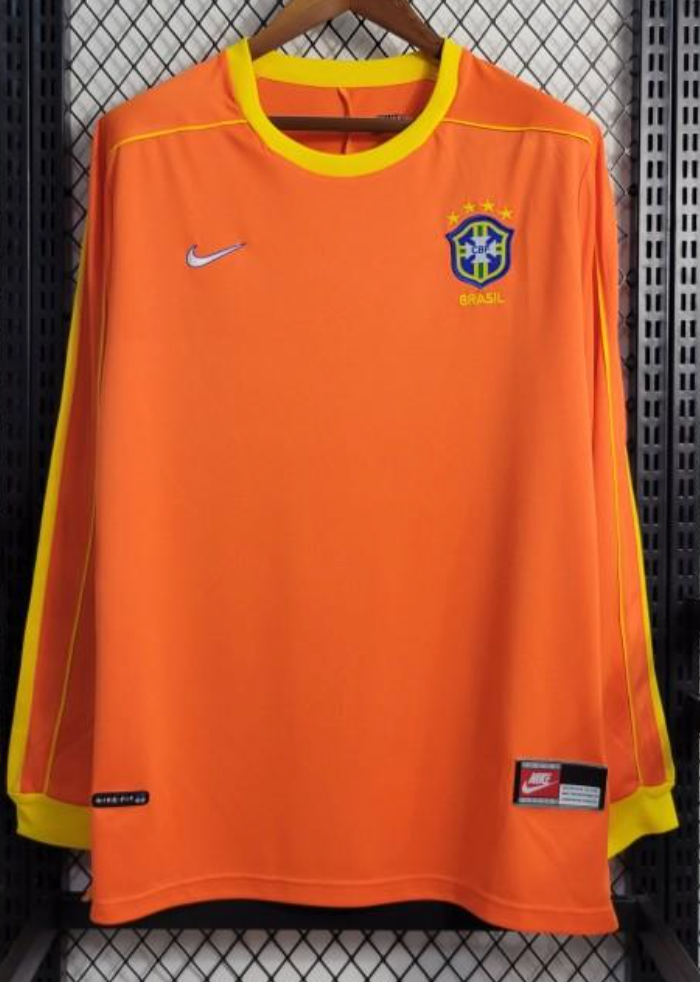 1998 Brazil Goalkeeper Orange