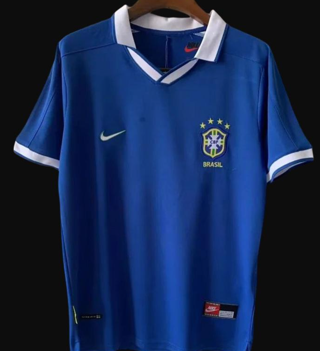 1970 Brazil Away Blue