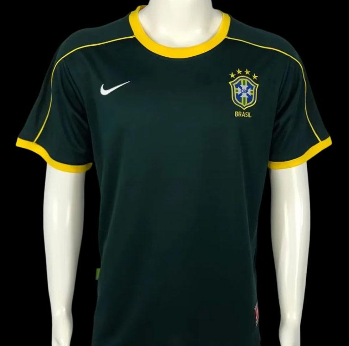 1998 Brazil Green Goalkeeper