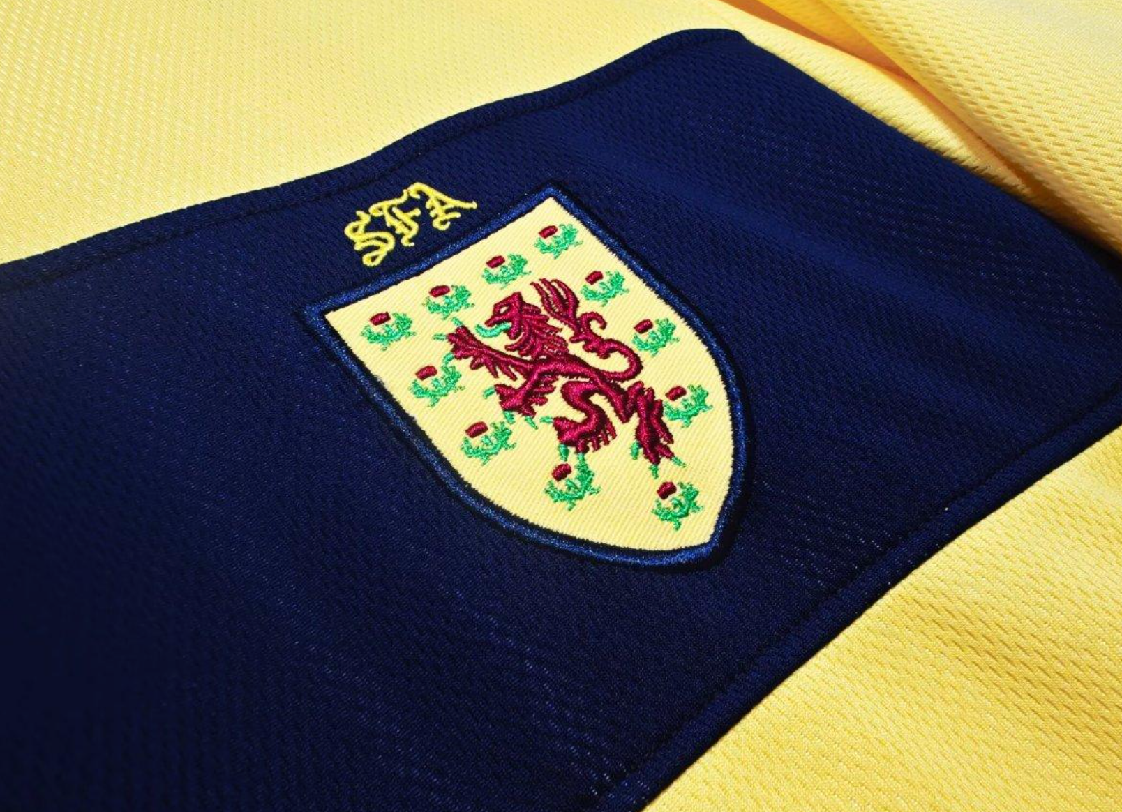 2012 Scotland Away Yellow