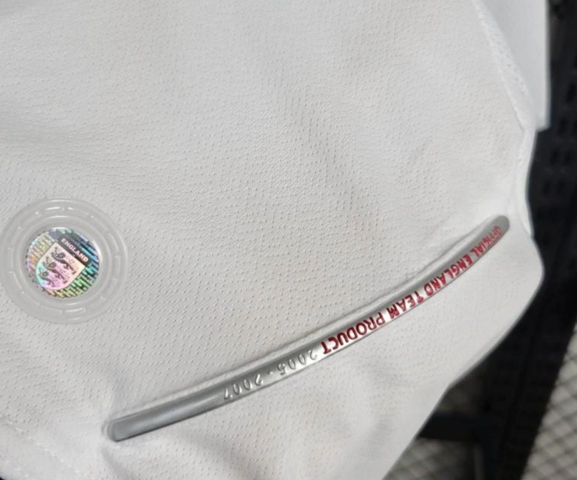 2006 England Home Long Sleeve