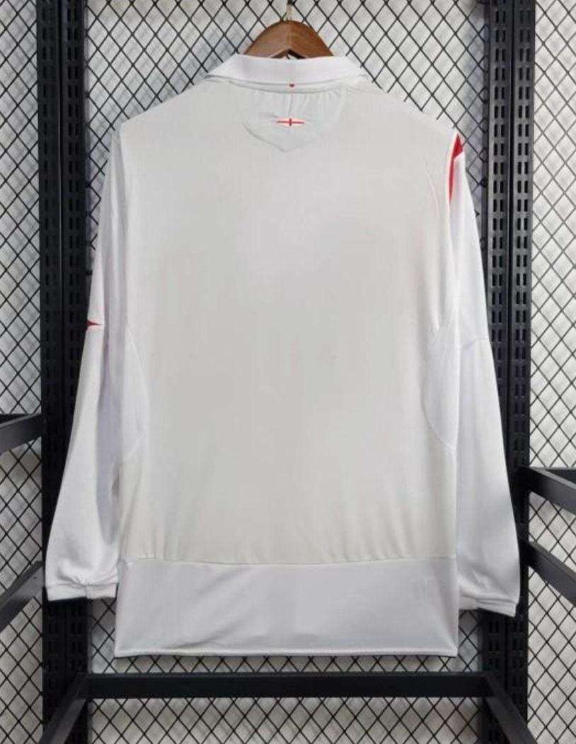 2006 England Home Long Sleeve