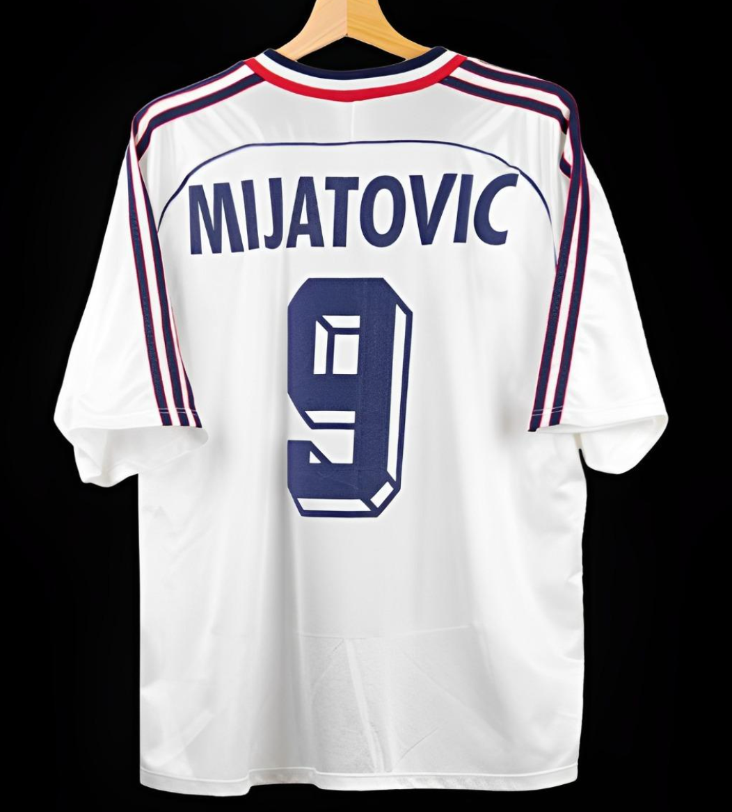 1999 Yugoslavia Away White