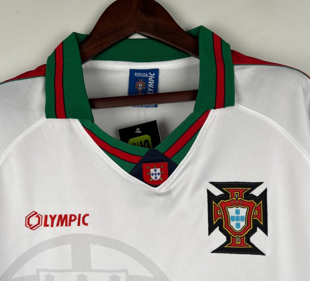1996 Portugal Away White