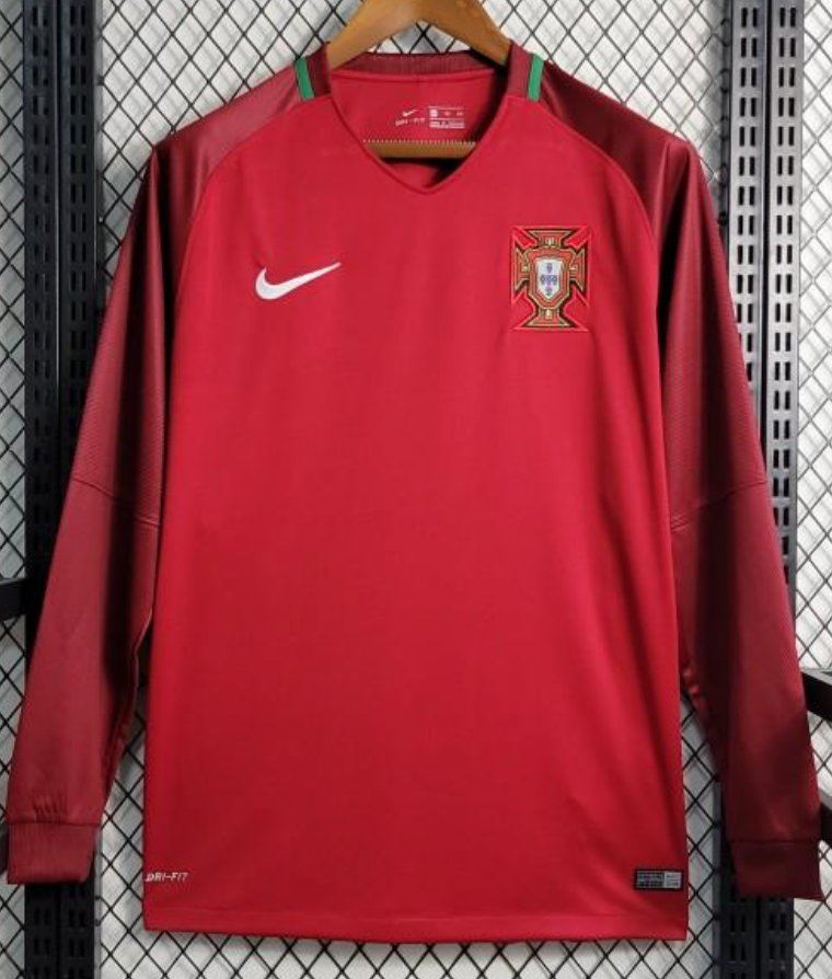 2016 Portugal Home Long Sleeve