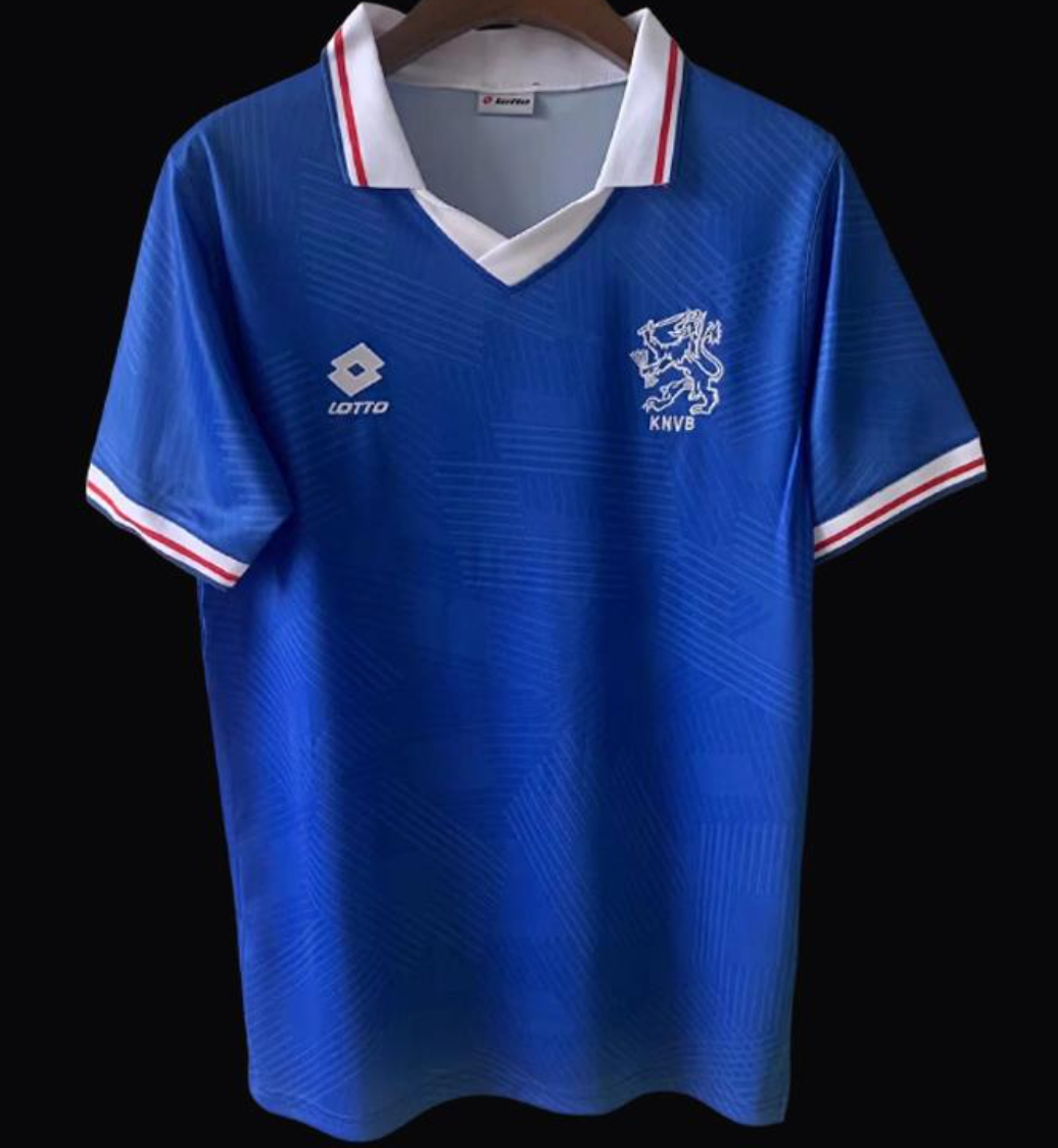 1991 Netherlands Away Blue