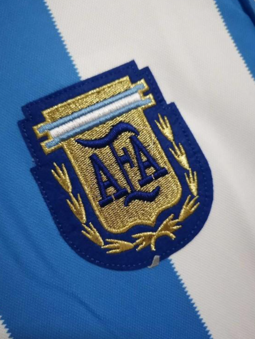 1986 Argentina Home Long Sleeve