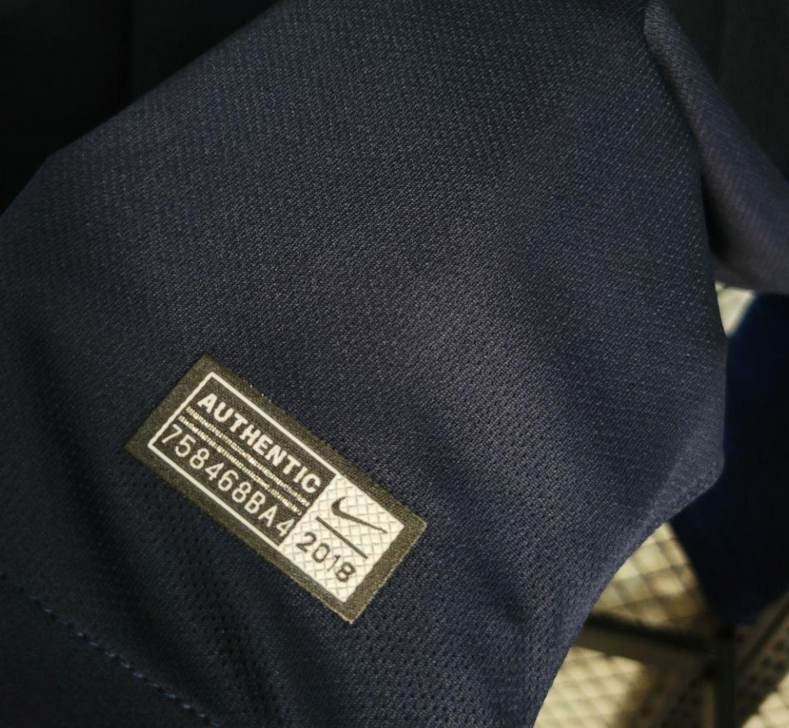 2018 France Home Long Sleeve