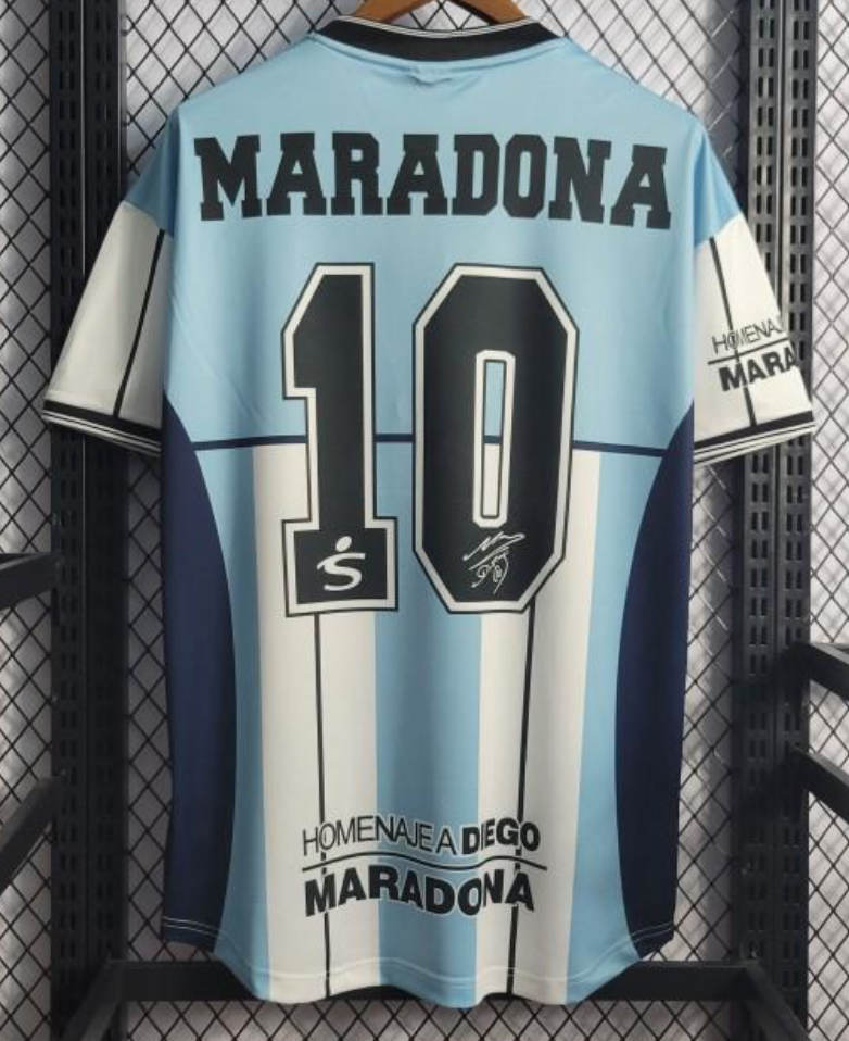 2001 Argentina MARADONA #10 Commemorative Edition