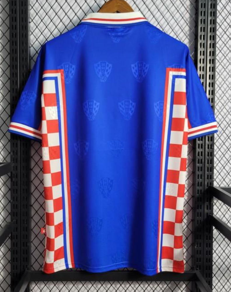 1998 Croatia Away Blue