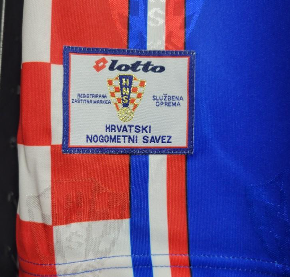 1998 Croatia Away Blue