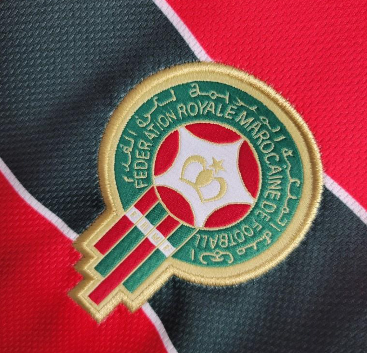 1998 Morocco Long Sleeve Third Red