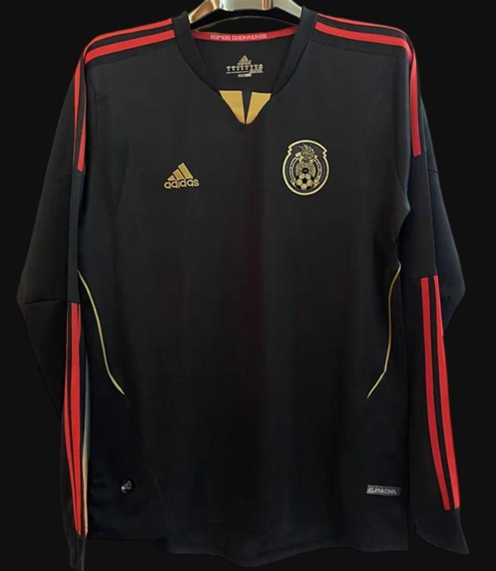 2011 Mexico Away Black Long Sleeve
