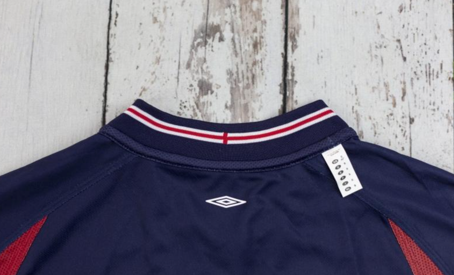 2002 England Away Reversible (Red/Navy)