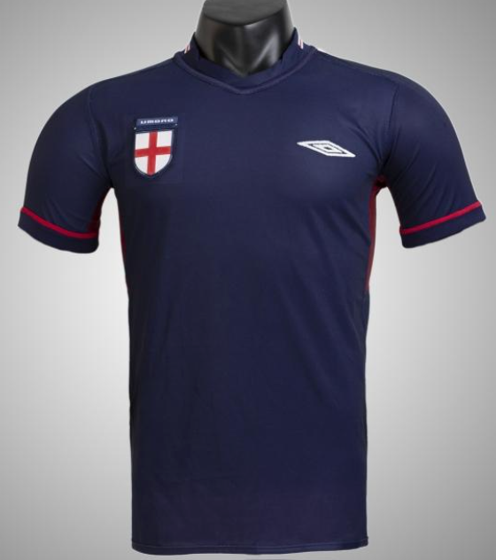 2002 England Away Reversible (Red/Navy)
