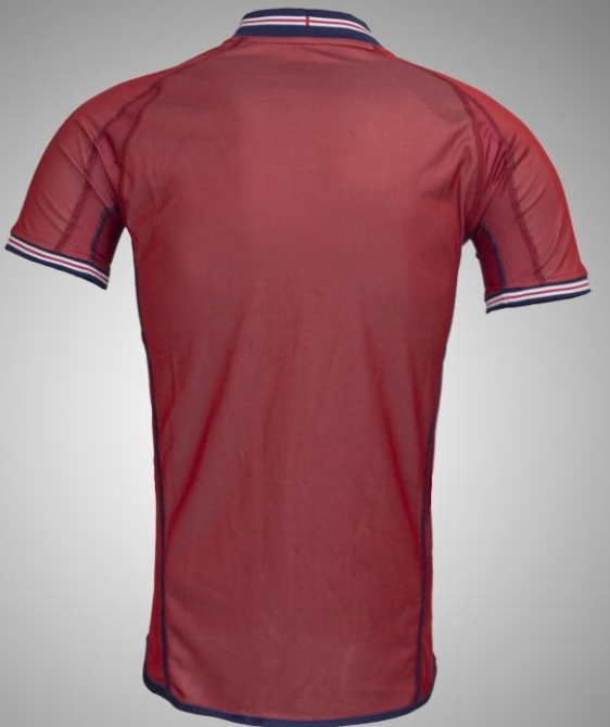 2002 England Away Reversible (Red/Navy)