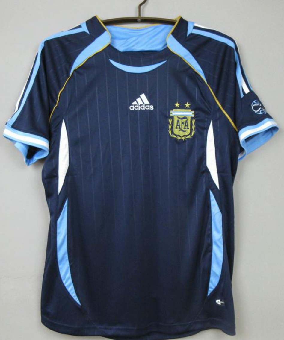 2006 Argentina Away Blue