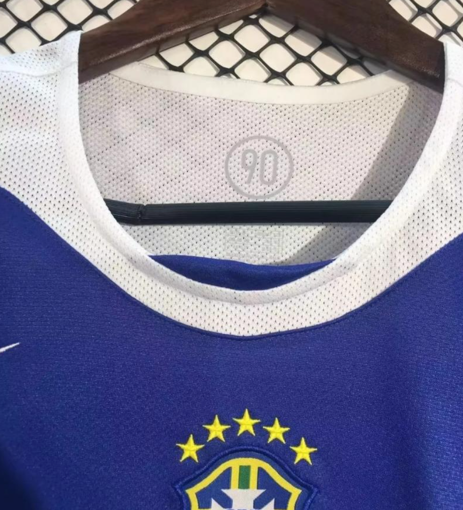 2004 Brazil Away Blue