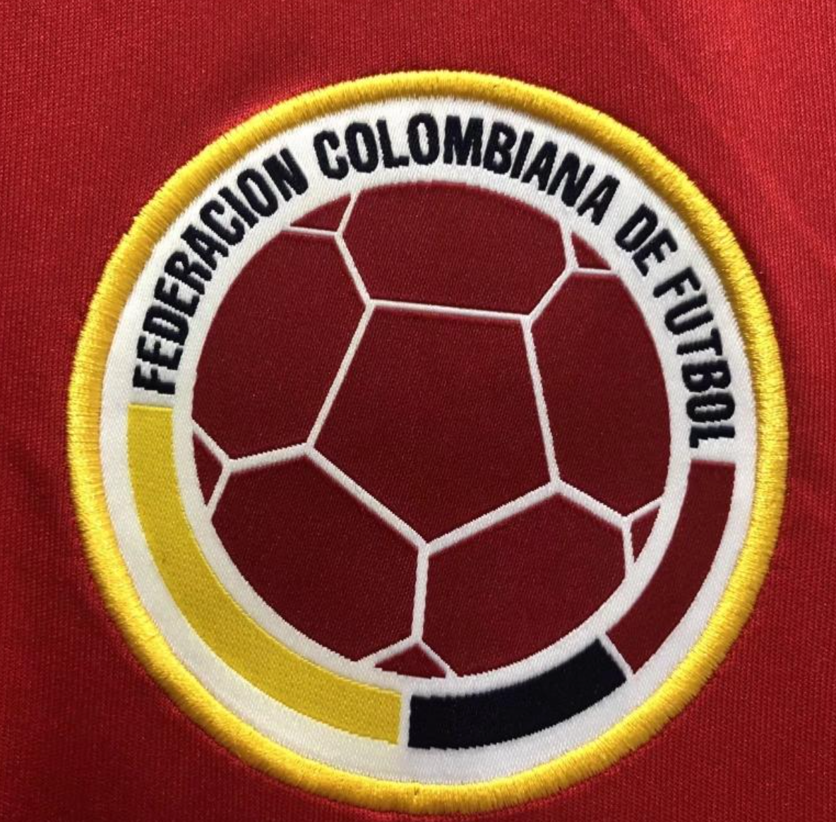 1990 Colombia Away Red