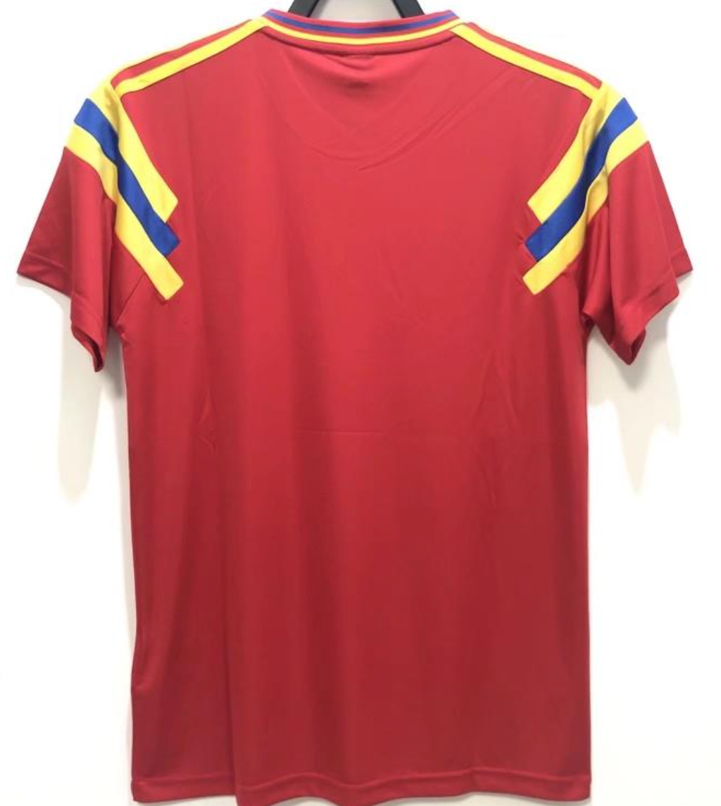 1990 Colombia Away Red