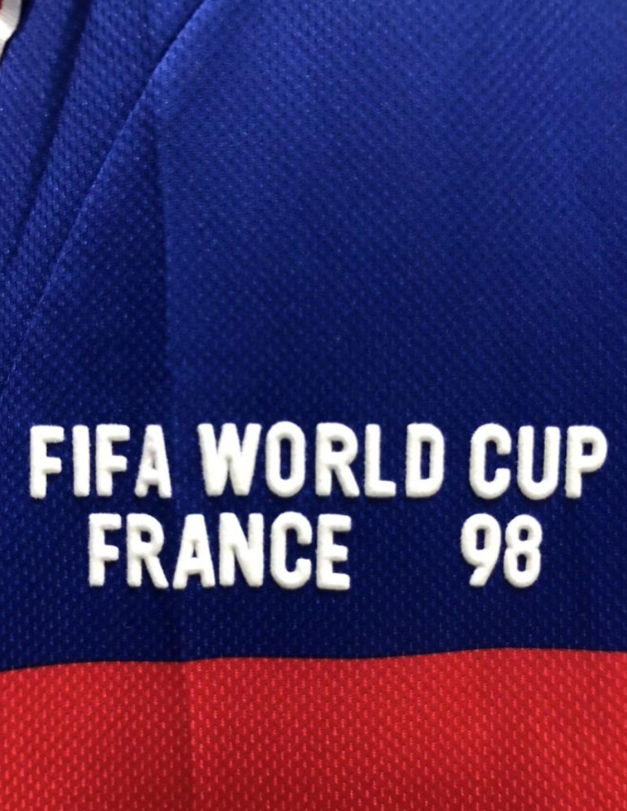 1998 Long Sleeve France Home/Patch