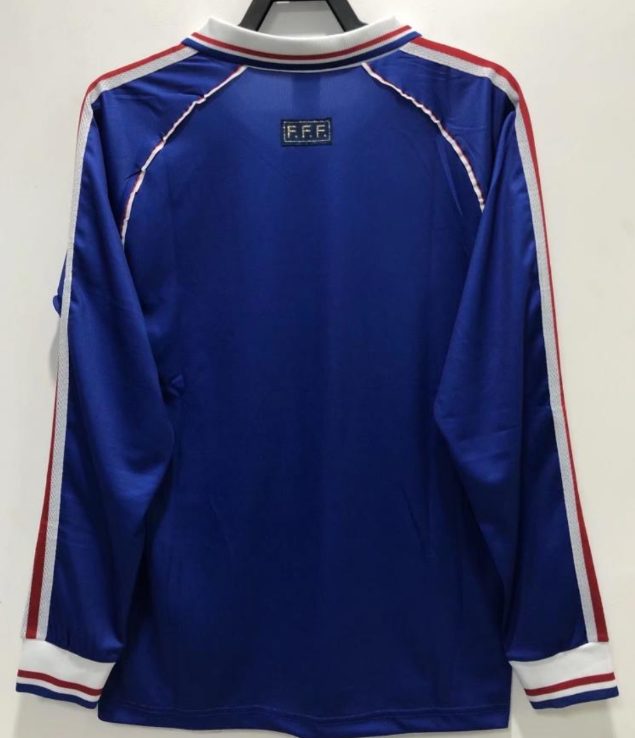 1998 Long Sleeve France Home/Patch