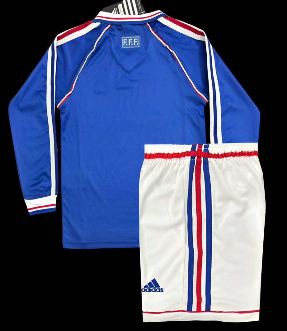 1998 Kids France Home Long Sleeve