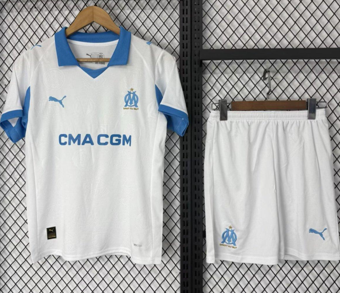 25/26 Kids Olympique Marseille Home